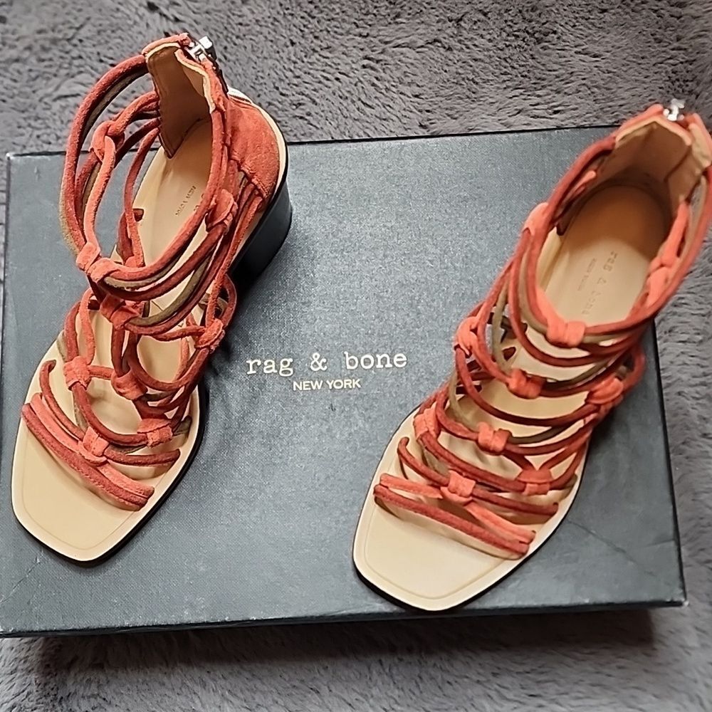 NIB Rag & Bone Camille Terracotta Size 5